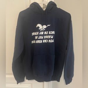 Funny horse hoodie